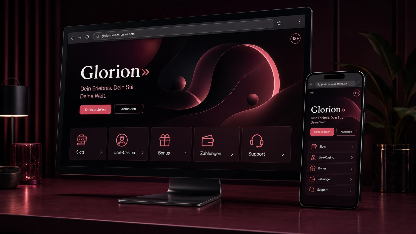 Was zeichnet das Glorion Online Casino aus?